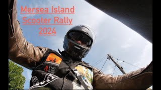 Mersea Island Scooter Rally 2024 [upl. by Eirelav]