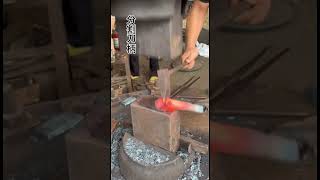 Forge a sharp cutting knife [upl. by Cinamod]