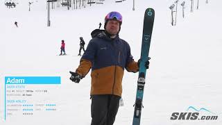 Adams ReviewBlizzard Brahma 82 Skis 2021Skiscom [upl. by Aznola]