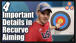 4 Important Details in Aiming a Recurve Bow  How to Shoot better in the wind  Form Series Ep 11 [upl. by Goda703]