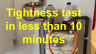 Tightness testing a natural gas supply ACS REVISION IN LESS THAN TEN MINUTES hopefully part 1 [upl. by Kruger925]