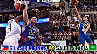 2024 COACH TIMS GILAS PILIPINAS NAKAHARAP ANG SAUDI ARABIA PAGHAHANDA SA ASIA CUP AT QUALIFIER [upl. by Yerga728]