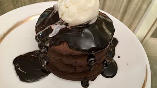 Eggless Chocolate Pancakes In 10 Min No Egg  Quick amp Easy Breakfast Recipe [upl. by Rech]