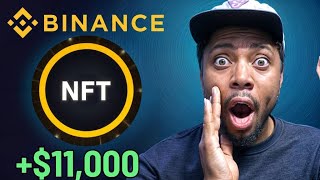 BINANCE NFT  HOW TO EARN NFTS IN BINANCE AND SELL FOR MONEY [upl. by Leitman245]