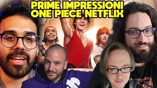 PRIME IMPRESSIONI LIVE ACTION ONE PIECE con DARIO MOCCIA VICTOR ROB e NANNI [upl. by Yr]