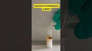 Schwefelsäure und Zucker chemie experiment schwefelsäure shorts [upl. by Coben]