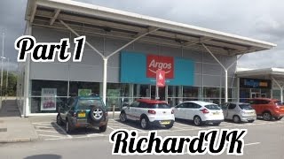 Argos Store At Mansfield Oak Tree Centre Part 1  RichardUK [upl. by Nelram]