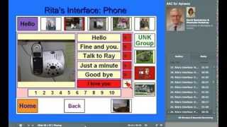 AAC for Aphasia A Review of Visual Scenes Display Project [upl. by Ennoved380]