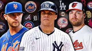 2025 MLB Free Agency Predictions [upl. by Euqinue]