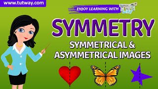 Symmetry For Kids  Symmetrical Shapes  Asymmetrical Figures  Math [upl. by Ahsinet684]