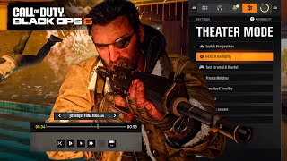 FIRST LOOK Black Ops 6 Theater Mode Firing Range amp Launch Experience… [upl. by Syst]