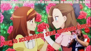 Hamefura episode 2 My Next Life as a Villainess All Routes Lead to Doom How to Get a Girlfriend [upl. by Olson]