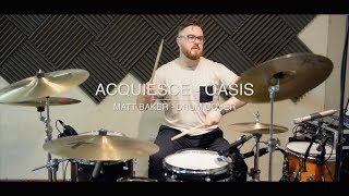 Acquiesce  Oasis drum cover [upl. by Atnahsa226]