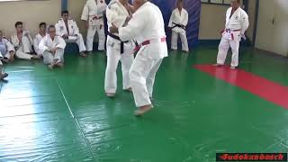 14 Kata guruma vs Hikikomi gaeshi [upl. by Eemak]