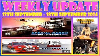 Everything Weekly Update 12th September  18th September 2024  GTA Online 5 [upl. by Ereynihc]