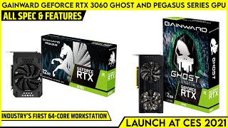 Gainward GeForce RTX 3060 GHOST and Pegasus Graphics Cards Launched  All Spec Features And More [upl. by Eentruok]