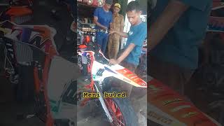 KTM 350 SXF test gantioli service vanboim [upl. by Editha896]