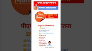 पीएम इंटर्नशिप योजना 5000 रु महिना मिळणार  PM Internship Scheme 2024 [upl. by Ilrahs]