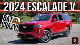 The 2024 Cadillac Escalade VSeries Is The Ultimate Expression Of A Big American Luxury SUV [upl. by Atiuqrahc]