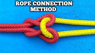 DECORATIVE ROPES JOINING METHOD 👍sajjad12455 [upl. by Pollack]