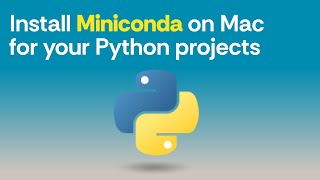 Install Python with Miniconda [upl. by Hadeehsar]