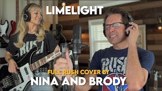 Rush  Limelight full cover by Brody Dolyniuk amp Nina DiGregorio [upl. by Lamont415]