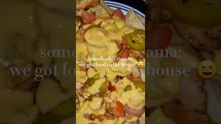 Lets make chicken nachos for lunch😋 foodie lunch whatieatinaday nachos subscribe [upl. by Markiv23]