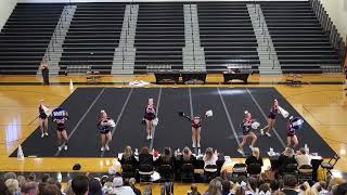 Dinwiddie High School at Region 4B Cheer Competition 2023 [upl. by Nichols]