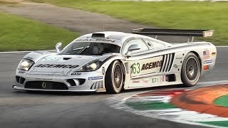 2004 Saleen S7R quotEvoquot GT1 ex Acemco Accelerations WarmUp amp Sound [upl. by Glimp]