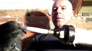 How to drill and inject a damp proof course DPC [upl. by Cooe]