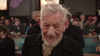 The Lord of the Rings The War of the Rohirrim 2024 World Premiere  Sir Ian McKellen HD Interview [upl. by Kylander]