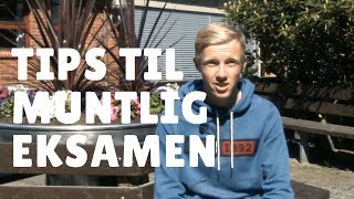 Tips til muntlig eksamen og presentasjoner [upl. by Ty833]