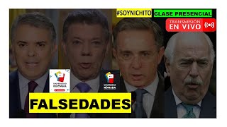 🔴MITOMANÍA DE EX PRESIDENTES Andrés Pastrana Álvaro Uribe Vélez Juan Manuel Santos e Iván Duque [upl. by Inaoj]