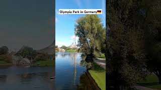 olympiapark munich germany exploremore exploring travelvlog europeancity park parktour fun [upl. by Lias]