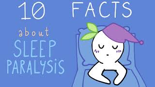 10 Terrifying Facts about Sleep Paralysis [upl. by Fulmis304]