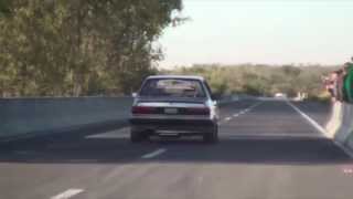 Audi 80 Turbo  14 Mile 10 Seconds  Street Legal Dragracing [upl. by Anerom]