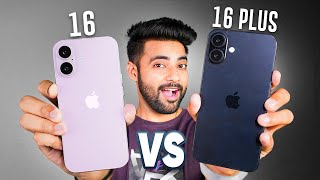 iPhone 16 vs iPhone 16 Plus [upl. by Gareri386]