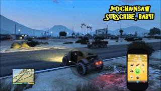 GTA 5 WALKTHROUGH SANDY SHORES MOTEL STUNT JUMP [upl. by Navoj]