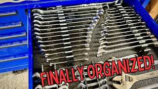 ToolBox Widget Wrench Organizer Review  Awesome space saver  Time to organize your toolbox [upl. by Geiger]