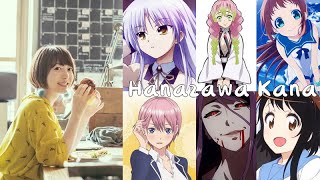 Hanazawa Kana compilation  15 Anime Characters [upl. by Sitto]