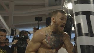 Mayweather vs McGregor  Conor McGregor Media Day Recap [upl. by Eibrad]