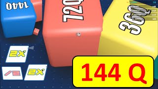 144Q The Unbreakable Cube io 2048 World Record [upl. by Yseult]