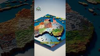 Minecraft Australia is the flattest continent [upl. by Lark]