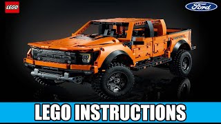 LEGO Instructions  Technic  42126  Ford F150 Raptor [upl. by Sialac720]