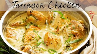 Tarragon Chicken  How To Make Tarragon Chicken Quick amp Easy [upl. by Vedi894]