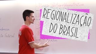 Dica de Geografia  Brasil Regionalização  Oficina do Estudante [upl. by Naji]