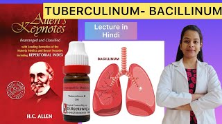 Tuberculinum BACILLINUM homeopathic medicine from Allen’s keynote materia medica in Hindi [upl. by Karleen36]