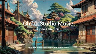 Melodies of Miyazaki The Relaxing Ghibli Studio Piano Collection 🎹✨ Healing Music  Better Sleep [upl. by Shanley84]