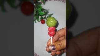 Kacha mango lollipop center fruit popsicle 🍡🤠shortvideo youtubeshorts jelly trending [upl. by Saffian796]