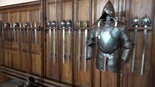 Edinburgh Castle  Great Hall Weapons and armoury [upl. by Bradney]